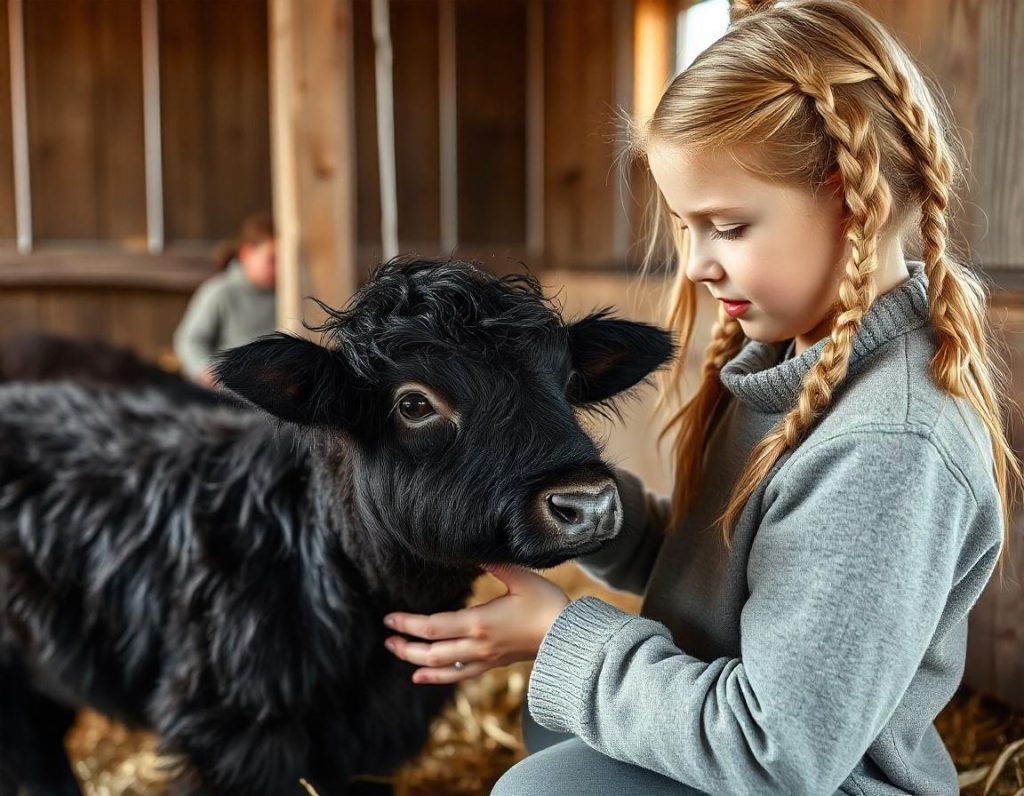 Mini Highland Calf